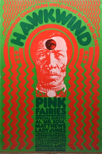 Lot 209 - Hawkwind: a collection of original posters...
