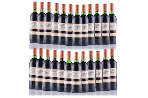 Lot 598 - 24 bottles of 2000 Moulin de Ciffre Faugeres...