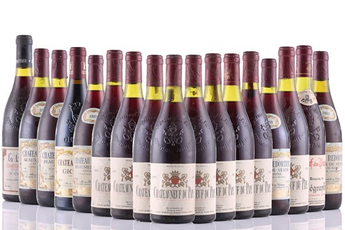 Lot 579 - Seventeen mixed bottles of red wine,...