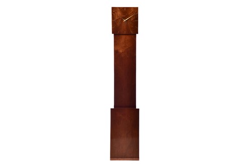 Lot 649 - An Art Deco-style walnut-cased 8-day triple...