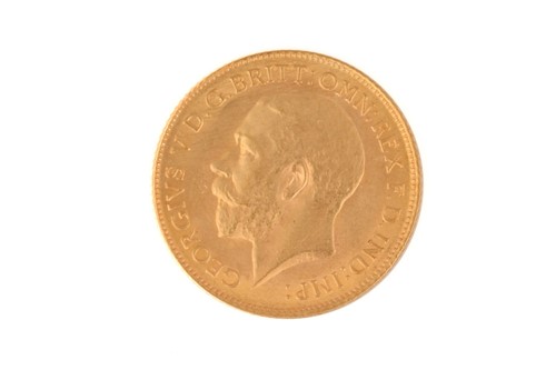 Lot 403 - A George V gold half sovereign, 1915