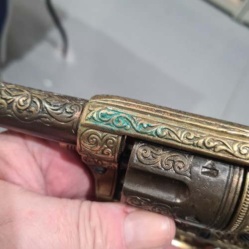 Lot 629 - A cased replica American Civil war confederate...