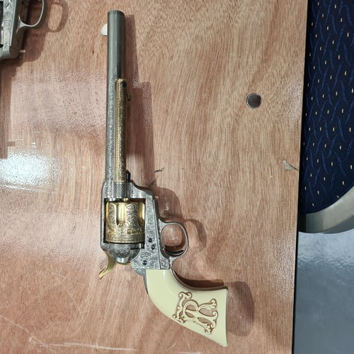 Lot 629 - A cased replica American Civil war confederate...