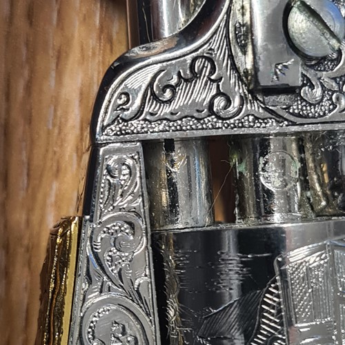 Lot 629 - A cased replica American Civil war confederate...