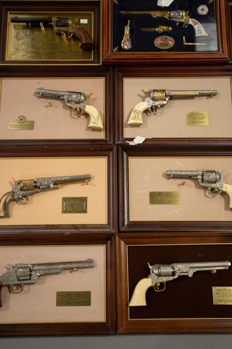 Lot 629 - A cased replica American Civil war confederate...