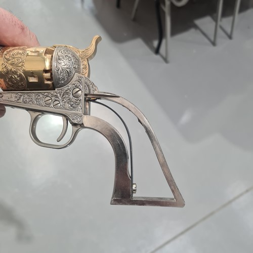 Lot 629 - A cased replica American Civil war confederate...