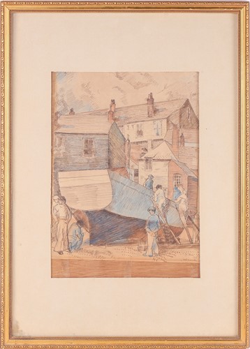 Lot 459 - Alfred Aaron Wolmark (1877 - 1961), 'St Ives',...