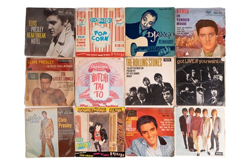 Lot 187A - A Collection of 7" vinyl EPs comprising titles...