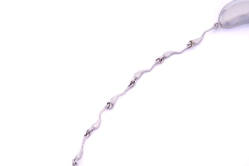 Lot 144 - A Tahitian pearl necklace, composed of seven...