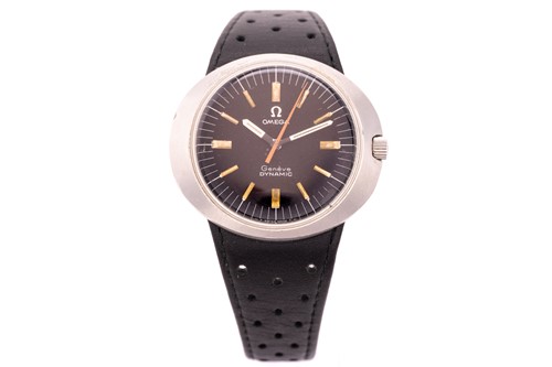 Lot 407 - An Omega Dynamic Genève wristwatch, featuring...