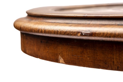 Lot 88 - A Victorian circular walnut centre table with...