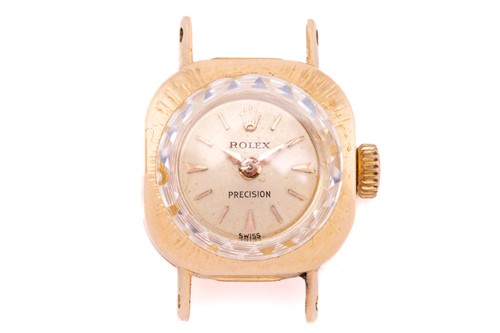 Lot 422 - A lady's Rolex Precision, with a hand-wound...