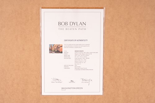 Lot 67 - Bob Dylan (b.1941) American, 'Brooklyn Heights'...