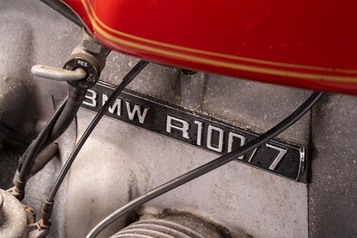Lot 126 - A 1979 (T) BMW R100/7 (980cc) motorcycle,...