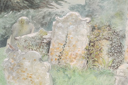 Lot 40 - Reynolds Stone (1909 - 1979), Graveyard,...