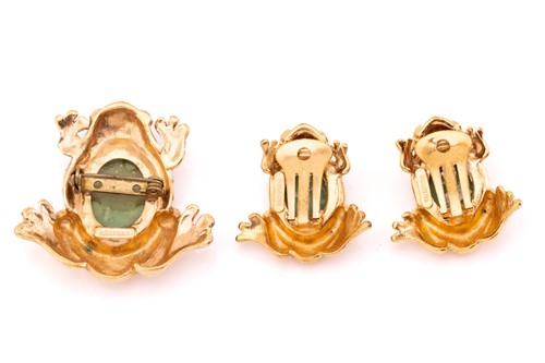 Lot 44 - Valentino - a novelty frog costume jewellery...