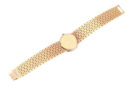 Lot 388 - A Piaget lady's diamond set wristwatch,...