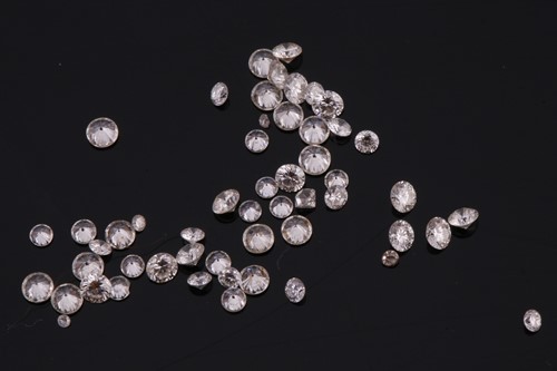 Lot 249 - 1.92ct Melee parcel of loose diamonds...