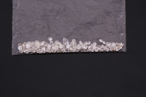 Lot 183 - 4.49ct Melee parcel of loose diamonds...