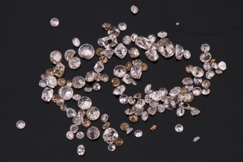 Lot 85 - 2.49ct Melee parcel of loose diamonds...