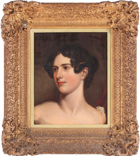 Lot 6 - After Sir Thomas Lawrence (1769-1830), a head...