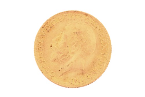 Lot 383 - A George V sovereign, dated 1915