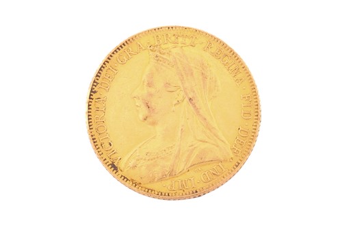 Lot 380 - A Victorian sovereign, dated 1899