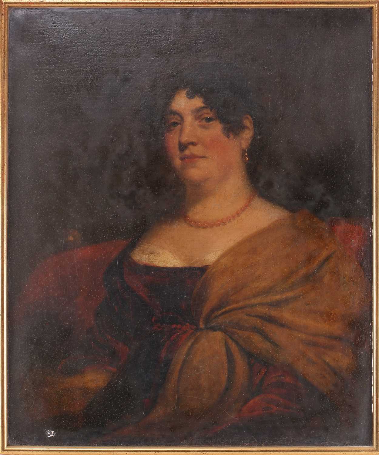 Lot 4 - Late 19th-century British school, portrait of...