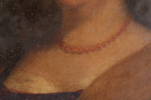 Lot 4 - Late 19th-century British school, portrait of...