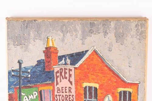 Lot 9 - Joe Scarborough (b.1938), 'The Beer Off at the...