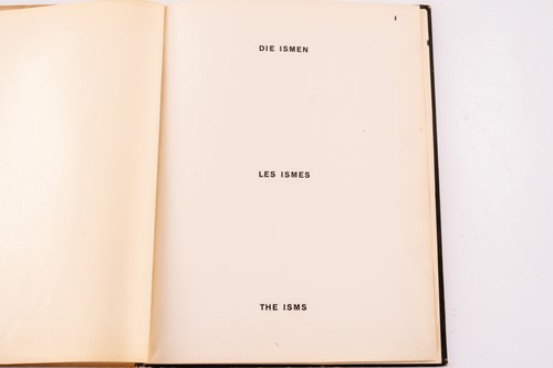 Lot 206 - Lissitzky, El and Art, Hans (publisher); Die...