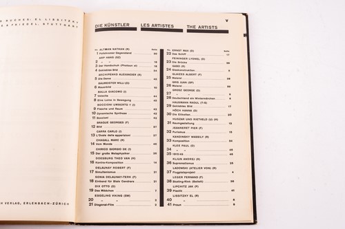 Lot 206 - Lissitzky, El and Art, Hans (publisher); Die...