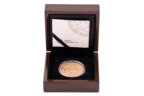 Lot 188 - A 2018 South Africa Mint 2 oz Proof Gold...