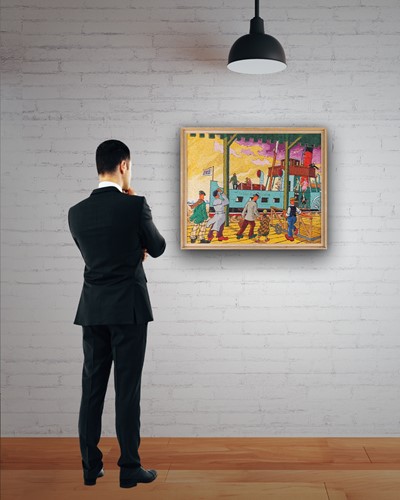 Lot 240 - Joe Scarborough (b.1938), 'Tattersall Castle',...
