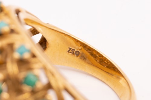 Lot 160 - A collection of nine rings; to include a...