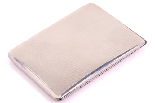 Lot 460 - A silver and enamel card case, by Charles S...
