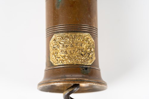 Lot 193 - A Thomason type barrel corkscrew, the barrel...