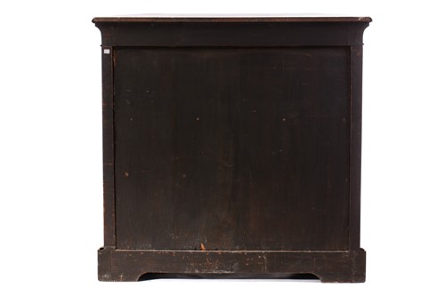 Lot 119 - A Victorian figured walnut credenza with a...
