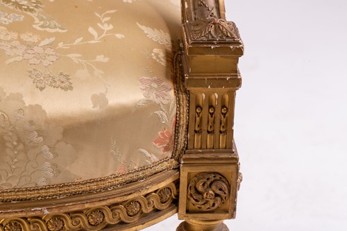 Lot 102 - In the manner of George Jacob; a Louis XVI...