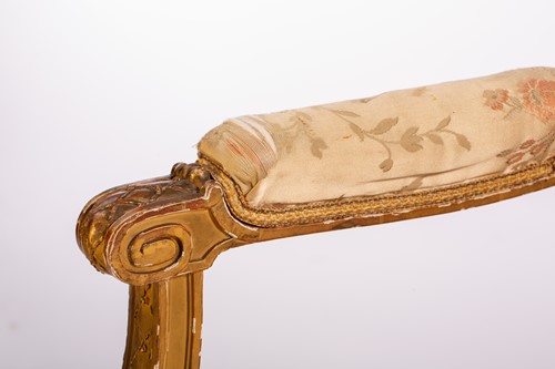 Lot 102 - In the manner of George Jacob; a Louis XVI...
