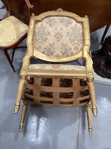 Lot 102 - In the manner of George Jacob; a Louis XVI...