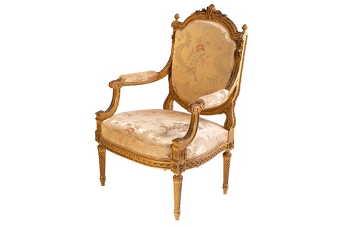 Lot 102 - In the manner of George Jacob; a Louis XVI...