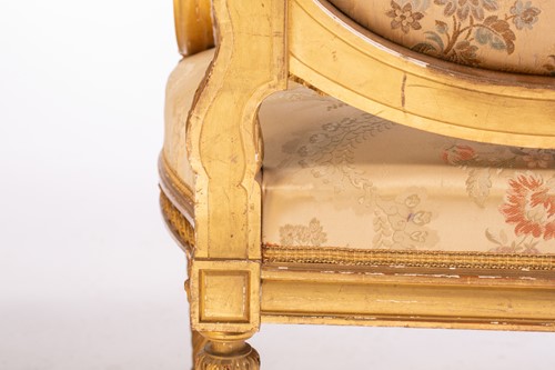 Lot 102 - In the manner of George Jacob; a Louis XVI...