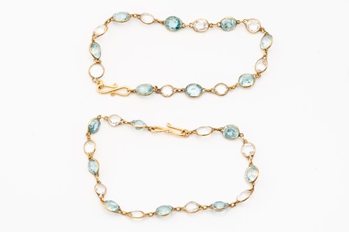Lot 165 - A suite of rock crystal and zircon jewellery,...