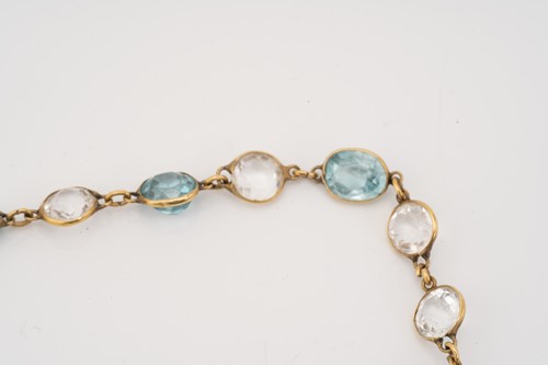 Lot 165 - A suite of rock crystal and zircon jewellery,...