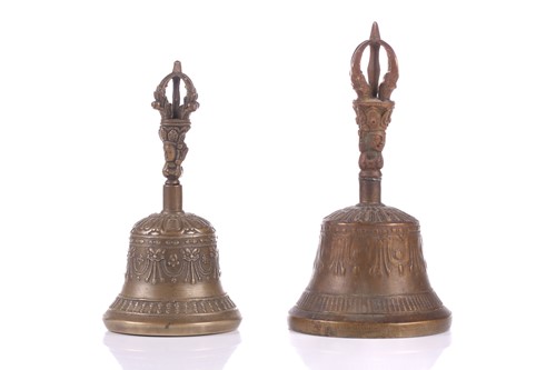 Lot 83 - A Tibetan carved wood kils (Phur-ba), 19th...
