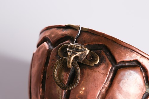 Lot 82 - A Chinese domestic incense burner, late Qing,...