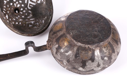 Lot 82 - A Chinese domestic incense burner, late Qing,...