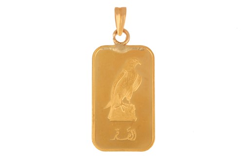 Lot 97 - A Union Bank of Switzerland minted gold bar...