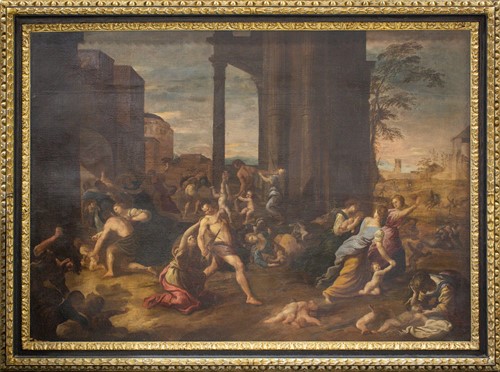 Lot 3 - Manner of Peter Paul Rubens, The Massacre of...